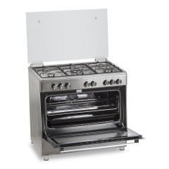 La Germania SE96 5 G X GN Κουζίνα Φυσικού Αερίου 94lt με Εστίες Φυσικού Αερίου Π80εκ. Inox La Germania SE96 5 G X GN Κουζίνα Φυσικού Αερίου 94lt με Εστίες Φυσικού Αερίου Π80εκ. Inox